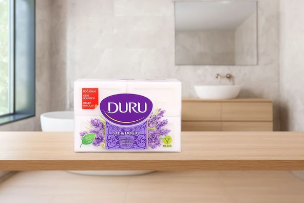Duru Saf Doğal Lavanta 600 gr Kalıp Sabun ürün görseli 1