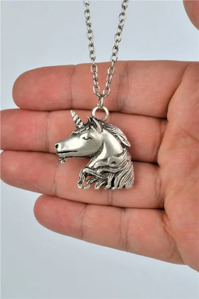 Unicorn Kolye - Resim 2