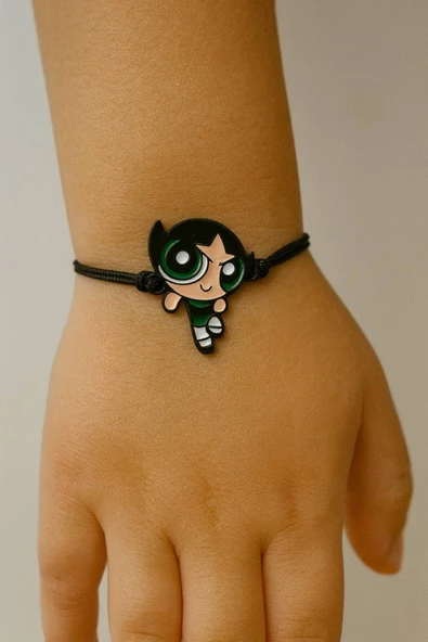 Buttercup Figürlü Ayarlanabilir Unisex Bileklik – Eğlenceli ve Şirin Tasarım ürün görseli 1