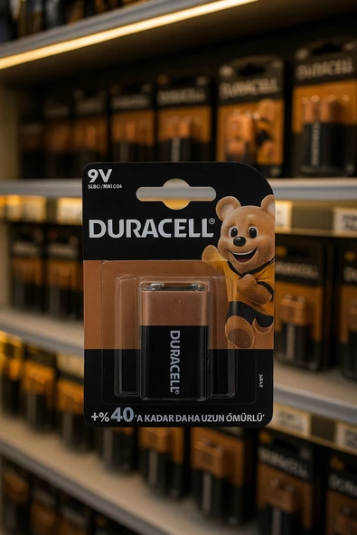 Duracell 9V Pil ürün görseli 1