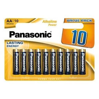 Panasonic Alkalin Power AA 10'lu Kalem Pil ürün görseli 1