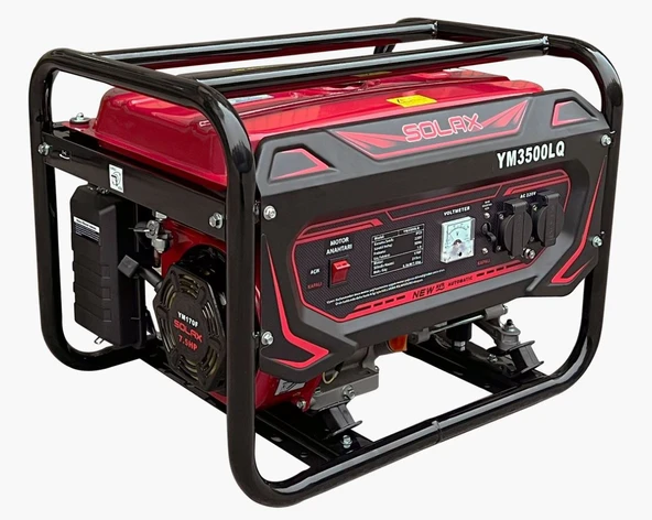 Solax Ym3500lQ 3.5 Kva İpli Benzinli Jeneratör ürün görseli 1