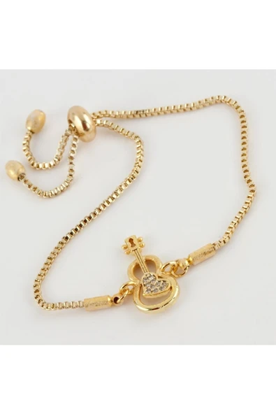 Gitar Kadın Bileklik Gold ürün görseli 1