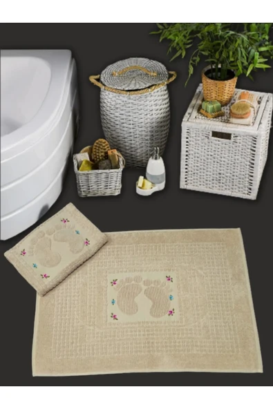 GOLDROOM Golroom 50*70 2 Lİ BANYO PASPASI ürün görseli 1