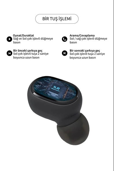 Abatech E6S Bluetooth Kulaklık - Resim 3