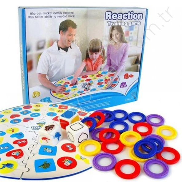 REACTİON TRAİNİNG GAME (REAKTİF EĞİTİM OYUNU)-KUTU OYUNU ürün görseli 1