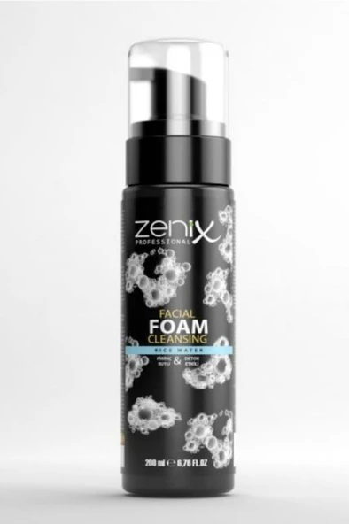 Zenix Pirinç Suyu Detox Etkili Yüz Yıkama Köpüğü 200 Ml ürün görseli 1