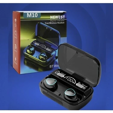 Abatech M10 Bluetooth 5.1 LED Ekranlı Kulaklık - Resim 2