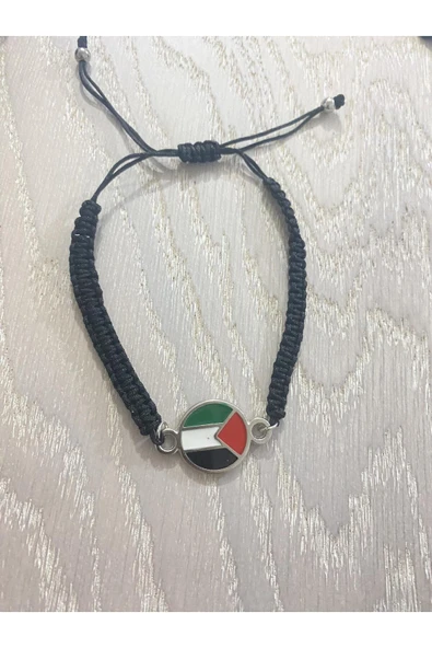 Filistin ( Kudüs Palestine ) Metal Bileklik ( Bileğe Göre Ayarlanabilir. ürün görseli 1