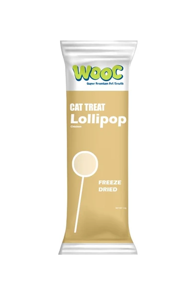 Wooc Tavuklu Kedi Lolipop 1,4 GR 1 Adet ürün görseli 1