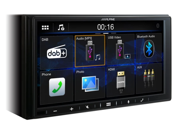 ALPINE iLX-W690D 7'' 2 DIN CARPLAY ANDROID AUTO M.MEDYA ürün görseli 1