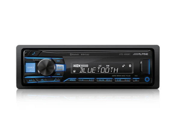 ALPINE UTE-200BT BT RADYO RECEIVER - Resim 2