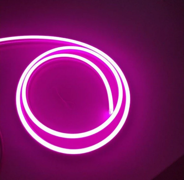 NOAS PEMBE NEON LED 1 METRE ürün görseli 1