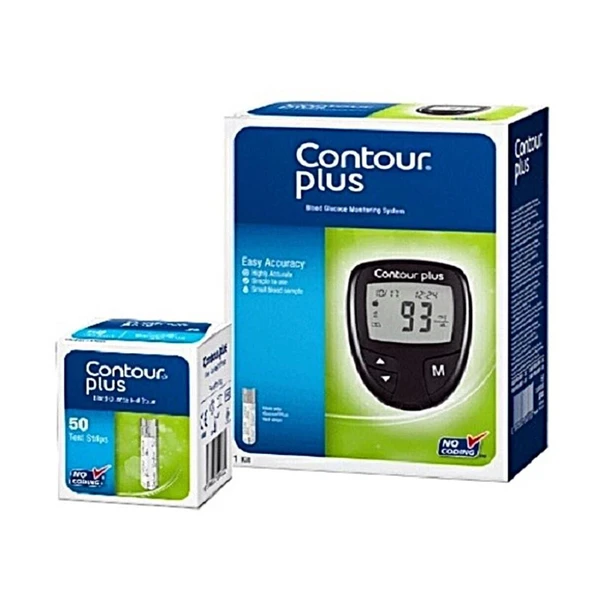 Contour Plus Cihaz + Contour Plus Strip 1 Kutu (SKT:04/2027) ürün görseli 1