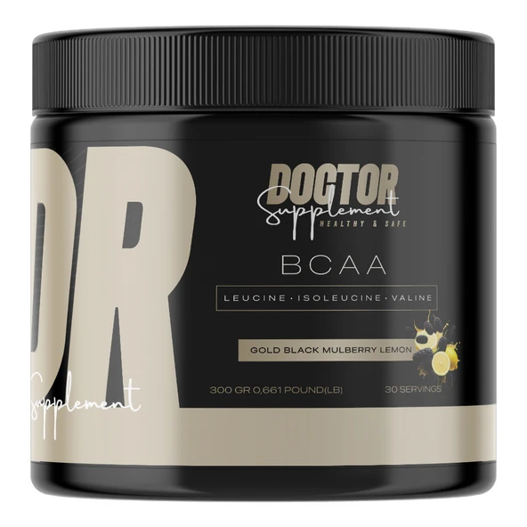 DR SUPPLEMENT BCAA 4:1:1 300 GRAM 30 SERVİS DUT-LİMON ürün görseli 1