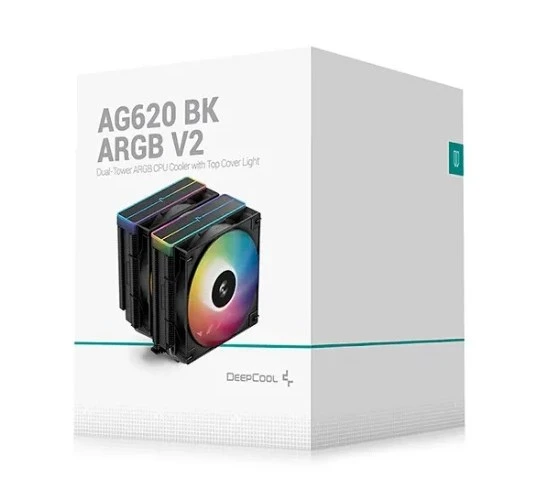 DeepCool AG620-BK-ARGB-V2 ARGB Islemci Sogutucu - Resim 3