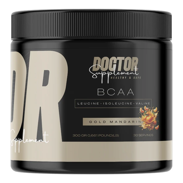 DR SUPPLEMENT BCAA 4:1:1 300 GRAM 30 SERVİS MANDALİNA ürün görseli 1