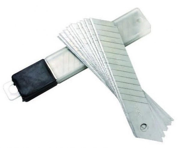 ERSA EKO MAKET BIÇAK YEDEĞİ AĞZI 18 MM 10 ADETLİ 1 PAKET ürün görseli 1