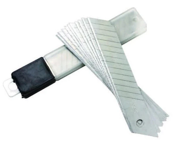 ERSA EKO MAKET BIÇAK YEDEĞİ AĞZI 18 MM 100 ADETLİ 1 PAKET ürün görseli 1