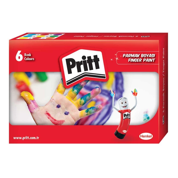 Pritt Parmak Boyası 6 Renk ürün görseli 1