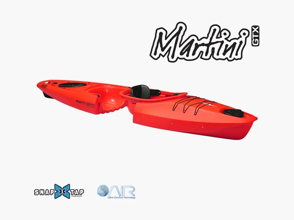 Point65 Martini GTX Solo Kano-KIRMIZI ürün görseli 1