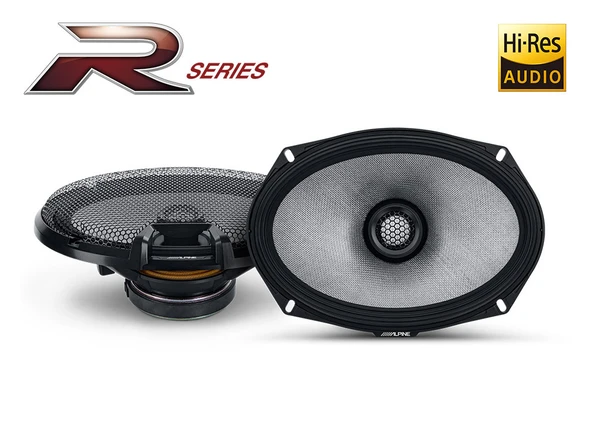 ALPINE R2-S69 2 Yollu 6x9 Oval Koaksiyel Hoparlör ürün görseli 1