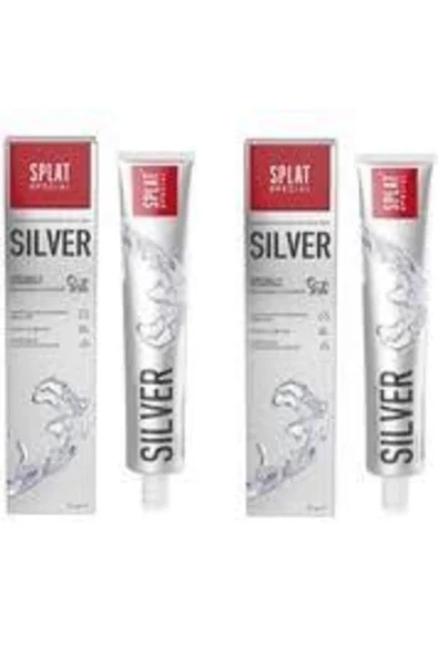 SPLAT SİLVER GÜMÜŞ DİŞ MACUNU 75 ML X 2ADET ürün görseli 1