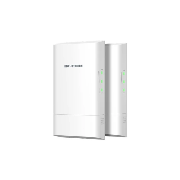 IP-COM CPE5-KIT 5GHZ 867MBPS 1KM PTP 30 DERECE DIS ORTAM 2LI SET TAK ÇALISTIR ACCESS POINTADAPTÖRLÜ ürün görseli 1