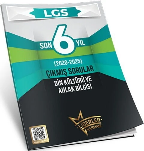 LGS Son 6 Yıl Din Kültürü Ve Ahlak Bilgisi Çıkmış Sorular 2020 2025 Liderler Karması ürün görseli 1