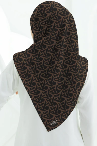 Soft Pamuk Eşarp-90 X 90 -06099 - Resim 5