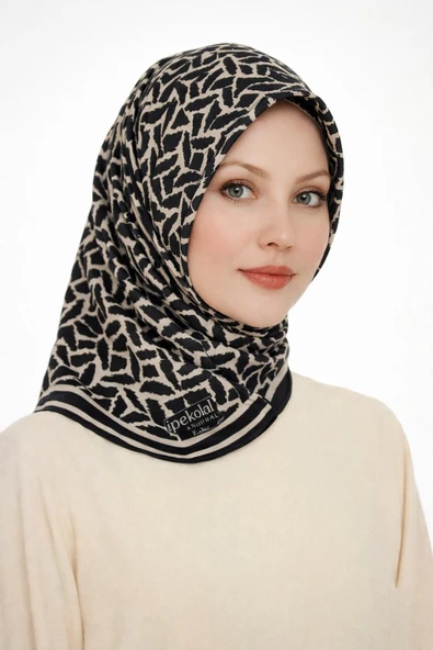 Soft Pamuk  Eşarp-90 X 90 -06100 - Resim 7