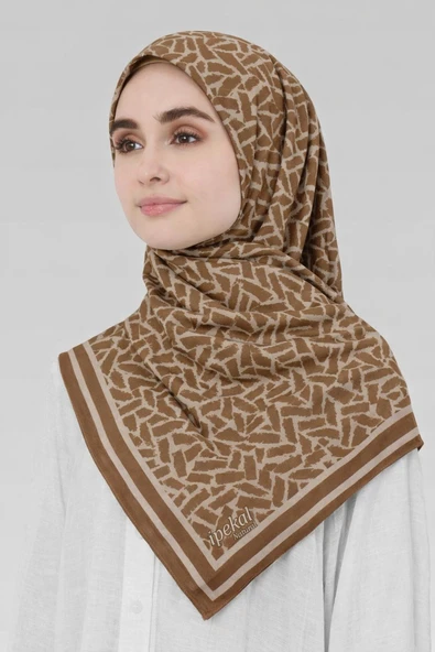 Soft Pamuk  Eşarp-90 X 90 -06100 - Resim 3