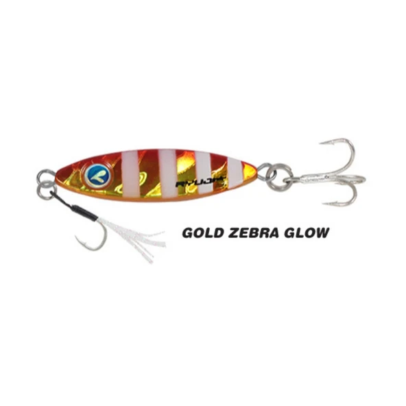 Metal Jig Yem - Ryuji Zuby - 32mm 6.6gr - Gold Zebra Glow ürün görseli 1