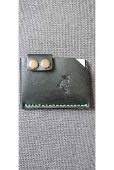 Sumerianwallet Pueblo Deri Kartlık Siyah ürün görseli 1