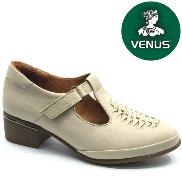 Venüs Rendoo Hakiki Deri Comfort Ortopedik Kadın Klasik Topuklu Ayakkabı ürün görseli 1