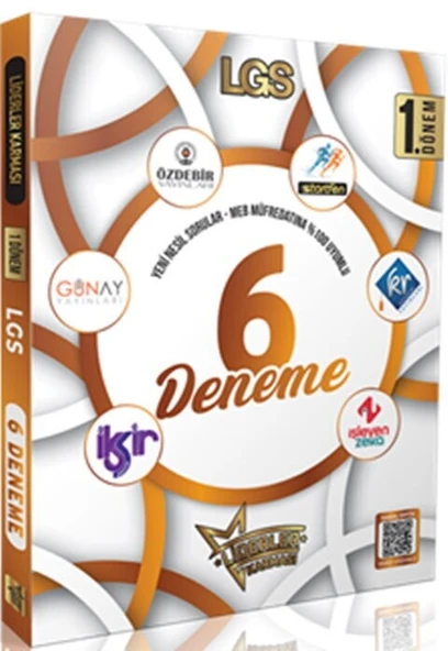 8. Sınıf LGS 1. Dönem 6 Deneme Seti Liderler Karması ürün görseli 1