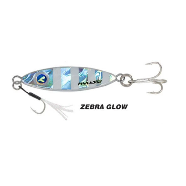 Metal Jig Yem - Ryuji Zuby - 32mm 6.6gr - Zebra Glow ürün görseli 1