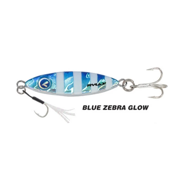 Metal Jig Yem - Ryuji Zuby - 32mm 6.6gr - Blue Zebra Glow ürün görseli 1
