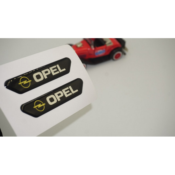 Opel Logo Çamurluk Yanı Ve Ayna Metalize Damla Desen 3M Logo Arma ürün görseli 1