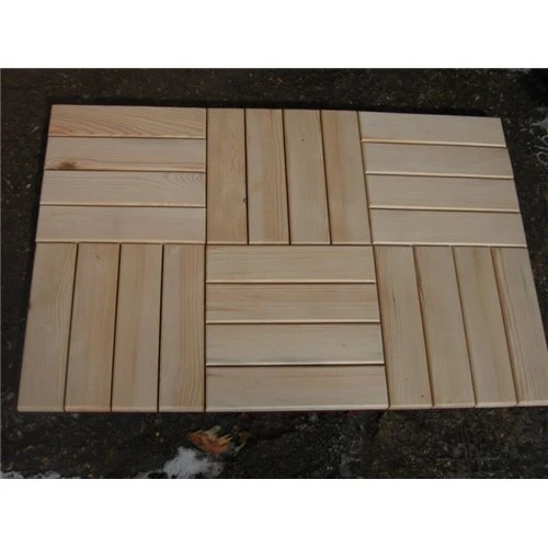 Ahşap Çam Karo Deck Süper  (1 M2) - Resim 5
