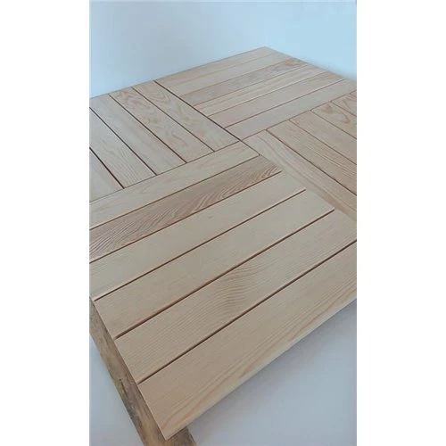 Ahşap Çam Karo Deck Süper  (1 M2) ürün görseli 1