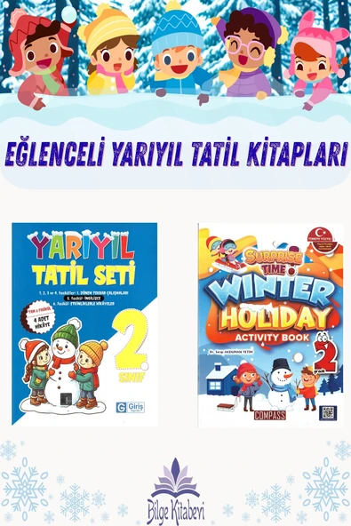 Giriş 2.Sınıf Yarıyıl Tatil + Winter Holiday (İngilizce Yarıyıl Tatil) ürün görseli 1