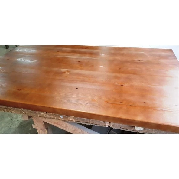 Masa Tablası - Çam 150X60 - Resim 4