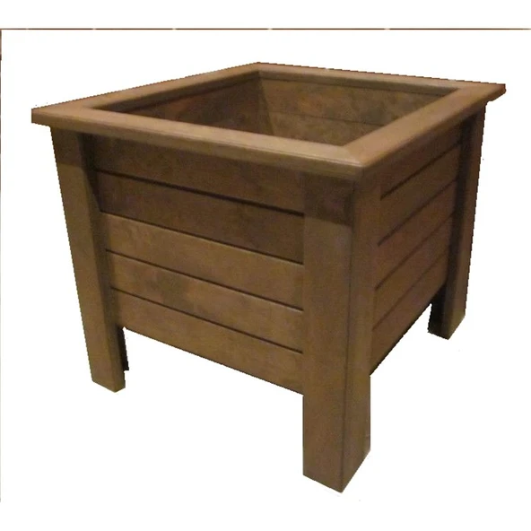 Ahşap Saksı ; Lale 60X60*60 ürün görseli 1