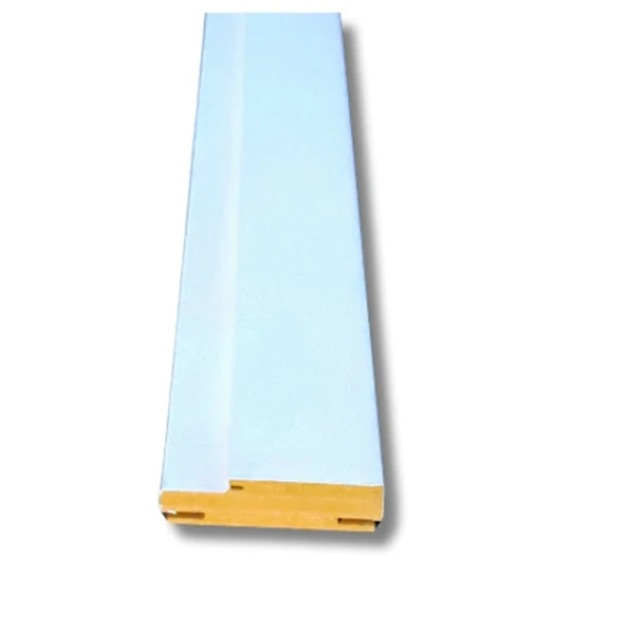 Kapı Kasası 12 Cm Pvc Düz Beyaz ürün görseli 1