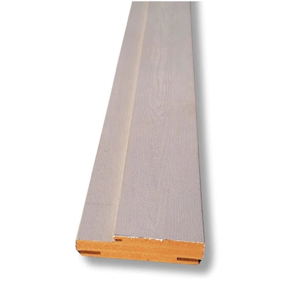 Kapı Kasası 15 Cm Hareli Beyaz - Resim 3