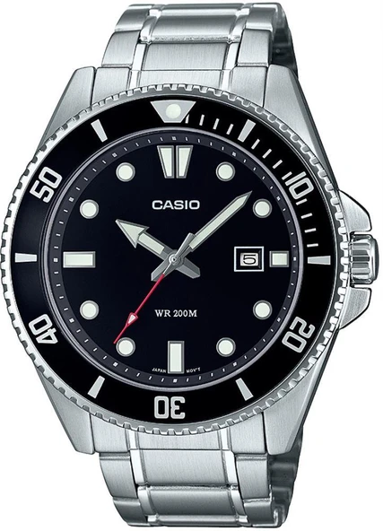 Casio MDV-107 Bill Gates Saati Çelik Kordon Hediyeli - Resim 3