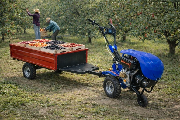 DALAZ RÖMORKLU ÇAPA MAKİNASI 7 HP DİZEL MARŞLI START 3+1 VİTESLİ ürün görseli 1