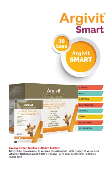 Argivit Smart 30 Saşe ürün görseli 1