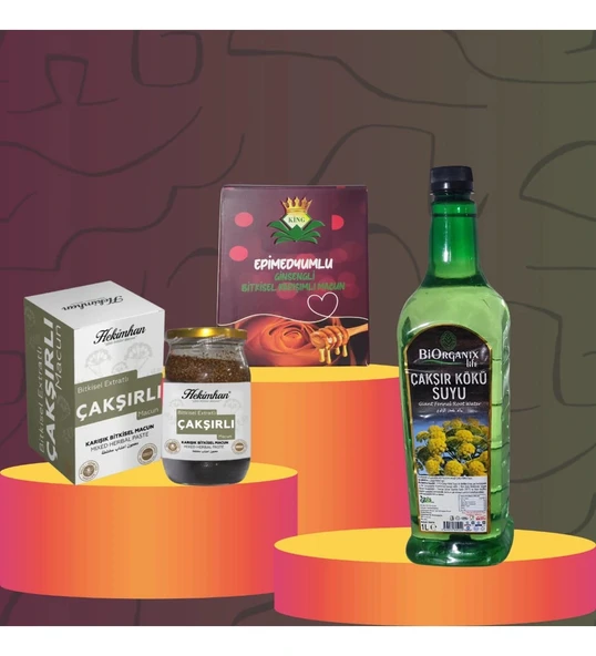 Çakşır suyu 1 kg Çakşırlı Macun 480 gr King 240 gr ürün görseli 1